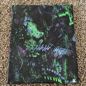 Painting: Neon Party 💚💓